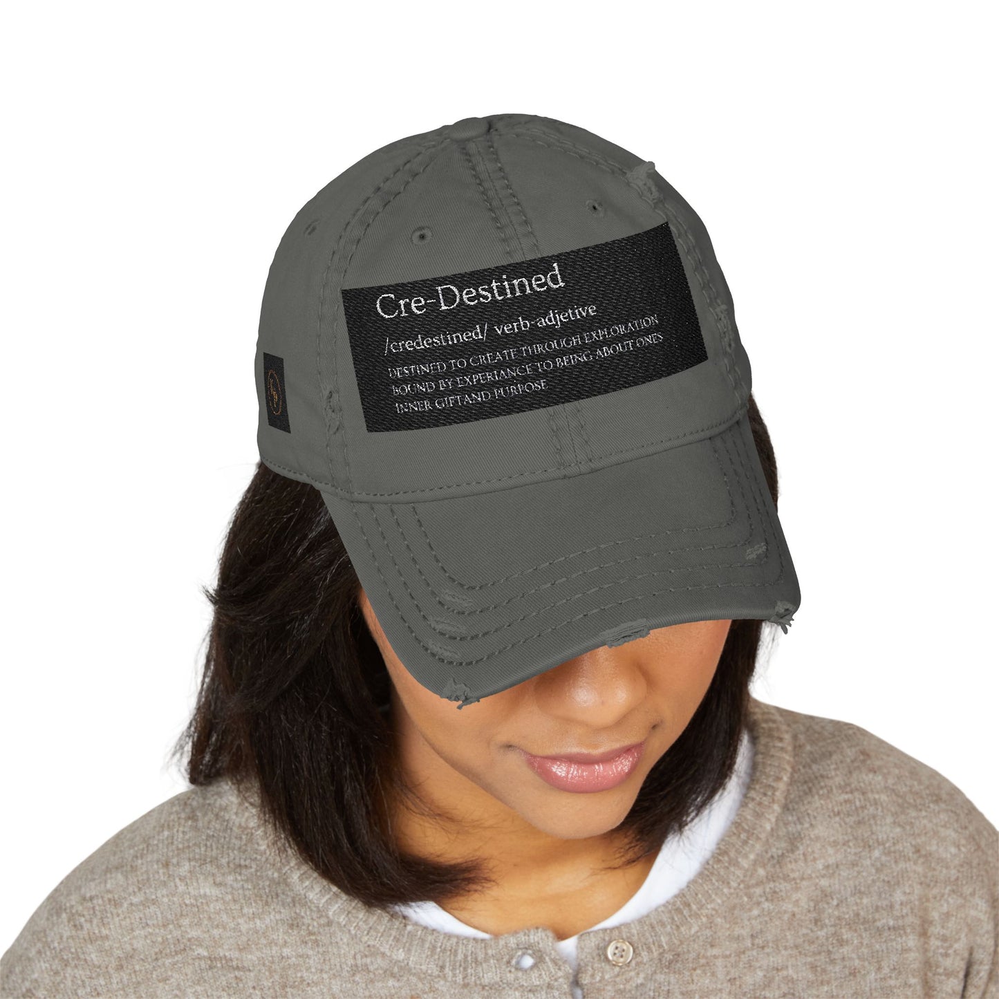 Distressed Dad Hat - Trendy Embroidered Cap for Casual Style, Unique Gift for Dads, Birthdays, Outdoor Adventures, Everyday Wear