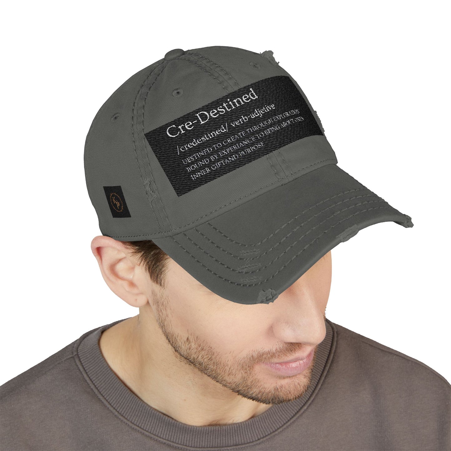 Distressed Dad Hat - Trendy Embroidered Cap for Casual Style, Unique Gift for Dads, Birthdays, Outdoor Adventures, Everyday Wear