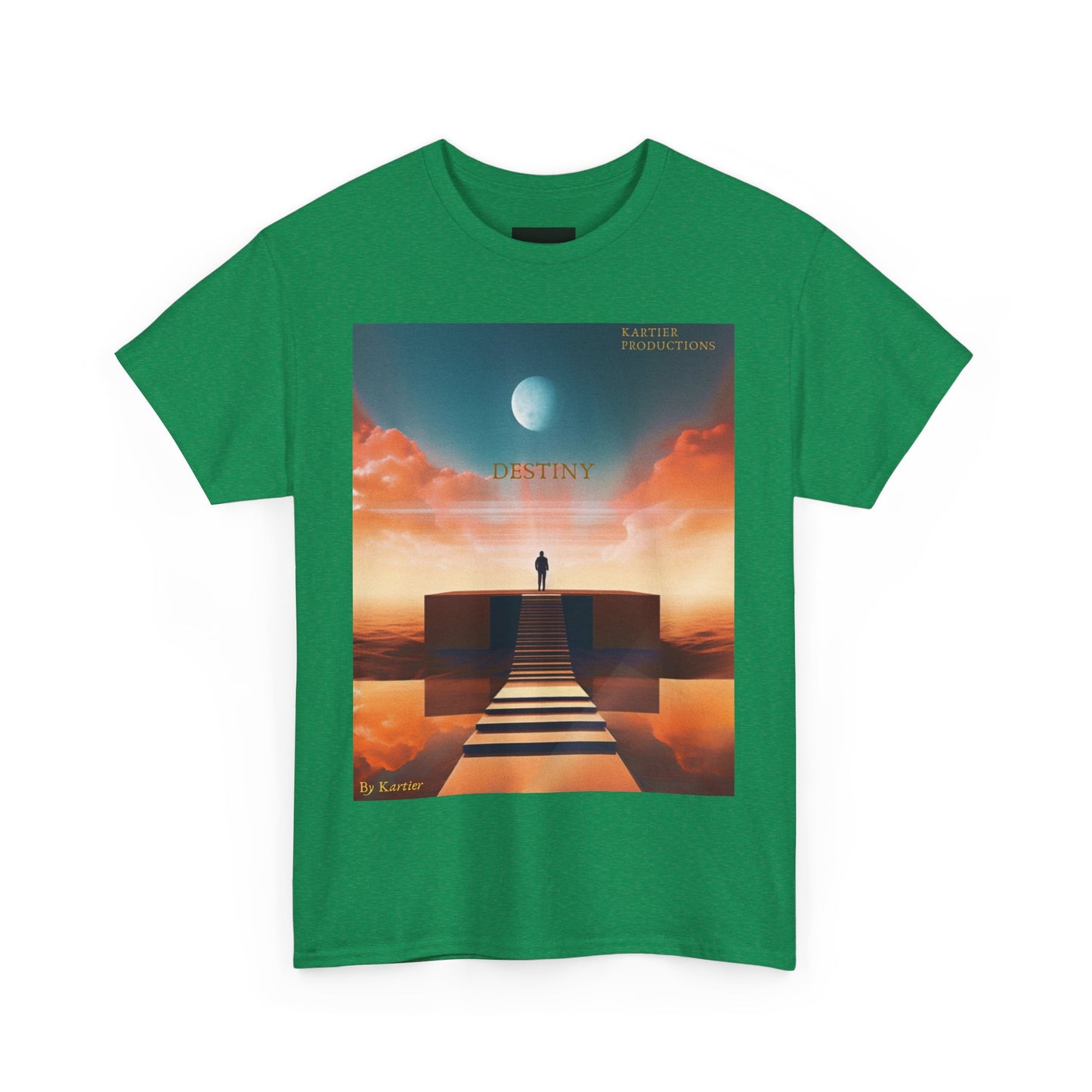 Dreamy Unisex Cotton Tee - Cre-Destined Graphic Tee, Inspirational Shirt, Artful Casual Wear, Gift for Dreamers, Unique T-Shirt