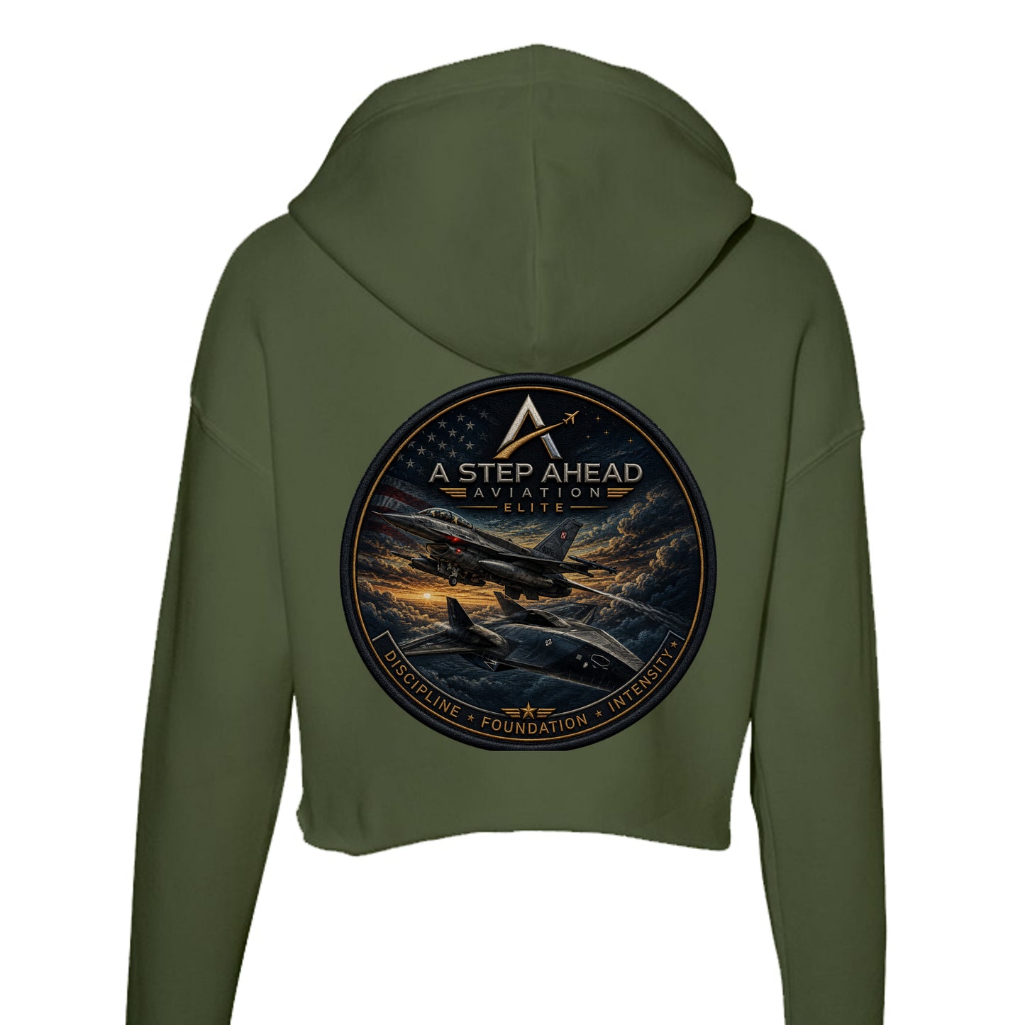 MILITARY GREEN - B7502 - BACK