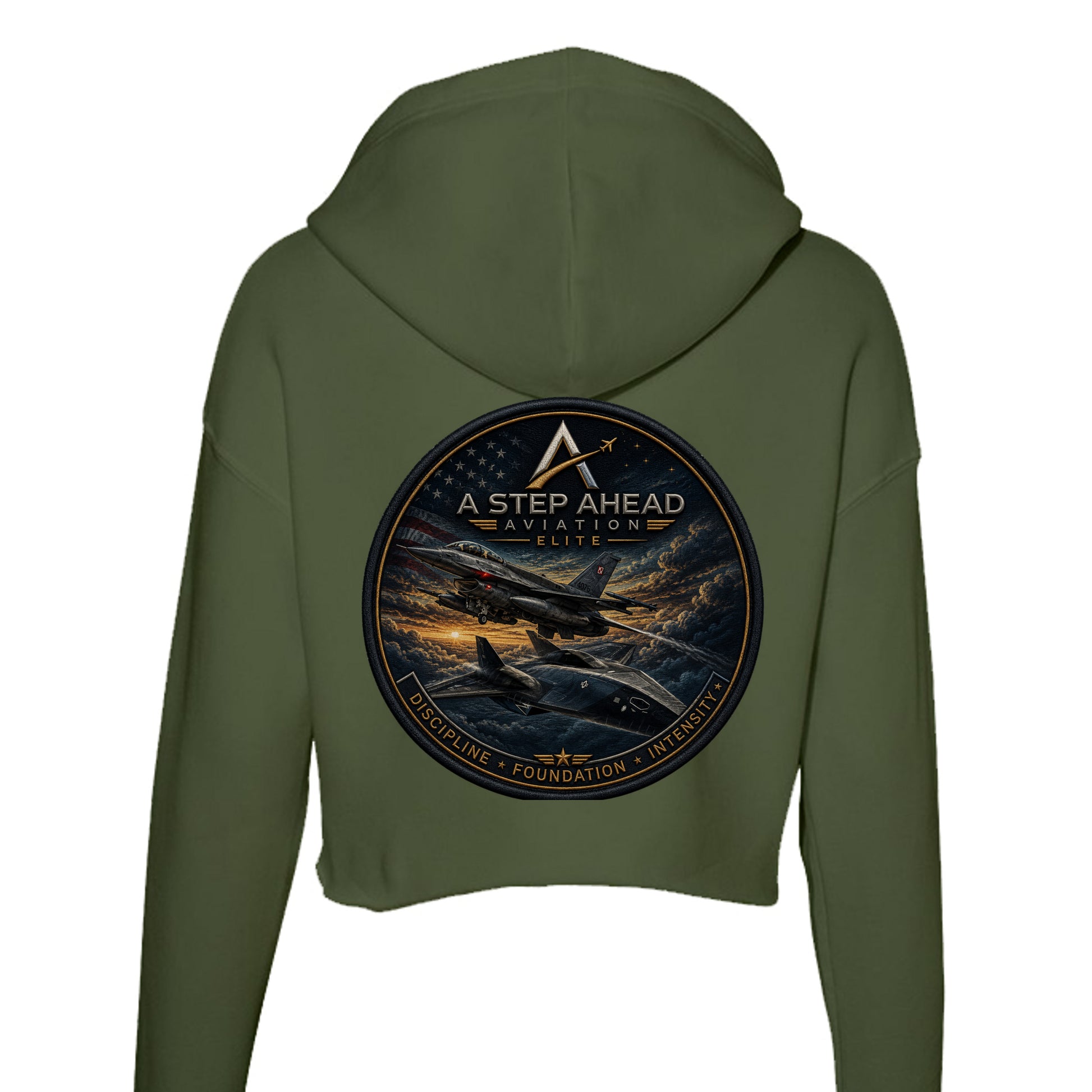 MILITARY GREEN - B7502 - BACK